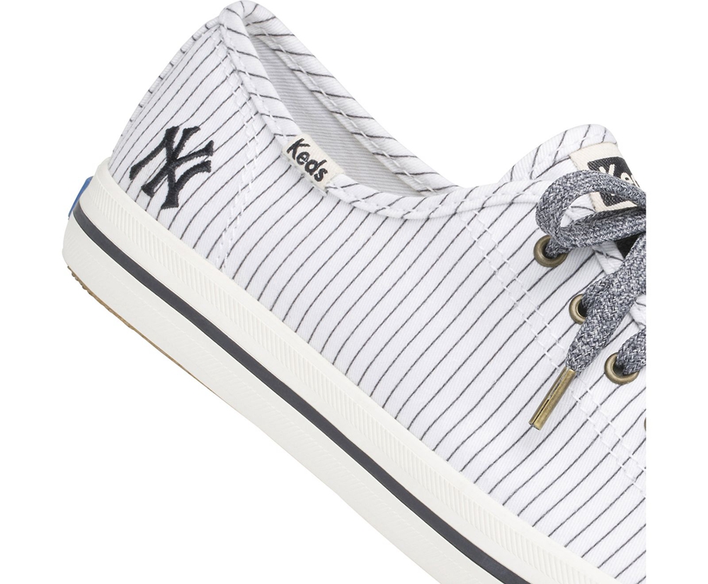 Keds Sneaker Damen Weiß - Kickstart Mlb® - TNI-086145